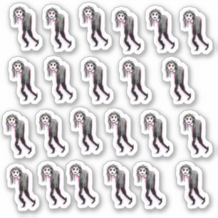 Mini Goths Stickers Vinyl Coupé Sur Mesure