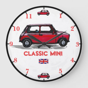 Mini horloge murale de voiture