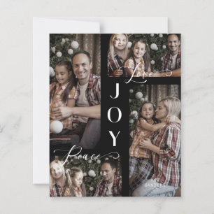 Mini minimaliste moderne 4 Photos Collage Noël