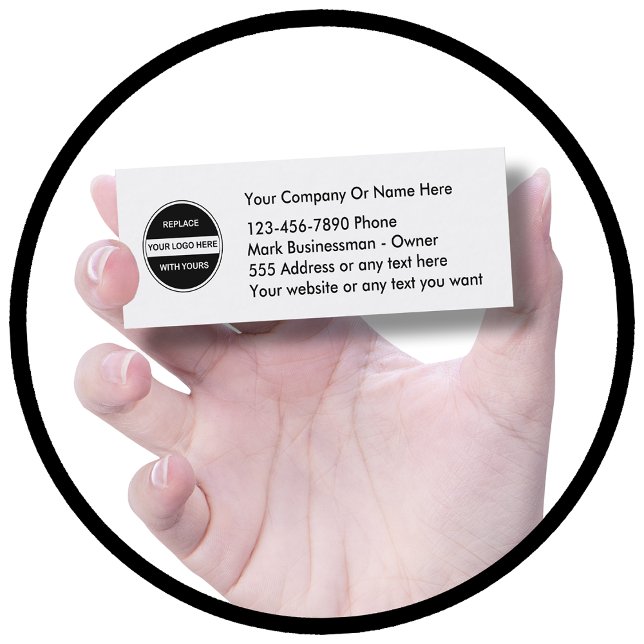 Mini Modèle de logo Carte de visite (Créateur téléchargé)