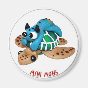 Mini Mons aimant "font tour"