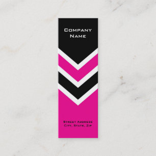 Mini Motif de Chevron de zigzag de carte de visite de