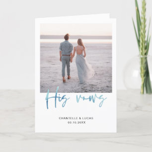 Mini Ocean Blue Sa carte Vow