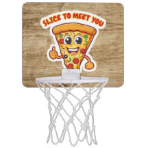 Basket avec pizza.