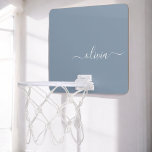 Mini-panier De Basket Dusty Blue minimaliste moderne Monogramme élégant<br><div class="desc">Découvrez notre Dusty Blue Minimalist Modern Monogram Elegant Collection : Elevez votre style avec une sophistication sobre et un charme intemporel. Notre collection présente des motifs minimalistes dans une teinte bleu roux apaisante, rehaussée d'élégants monogrammes adaptés à votre goût personnel. De la papeterie raffinée aux accessoires polyvalents, chaque pièce de...</div>