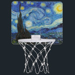 Mini-panier De Basket Vincent Van Gogh Starry Nuit Vintage Art<br><div class="desc">Vincent Van Gogh Nuit étoilée Art Vintage Mini Basketball Hotte</div>
