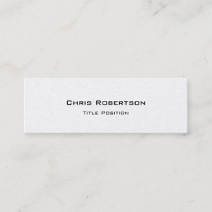 Mini Pearl Slim Carte de visite de charme tendance