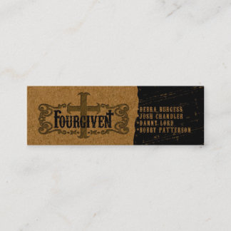 Mini Petit carte de visite de FOURGIVEN