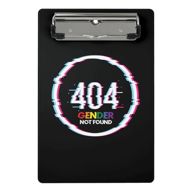 Mini Porte-bloc 404 Sexe introuvable | Drôle LGBTQ | Fierté (Devant)