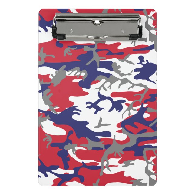 Mini Porte-bloc 4th of July, Independence day, Camouflage Gray (Devant)