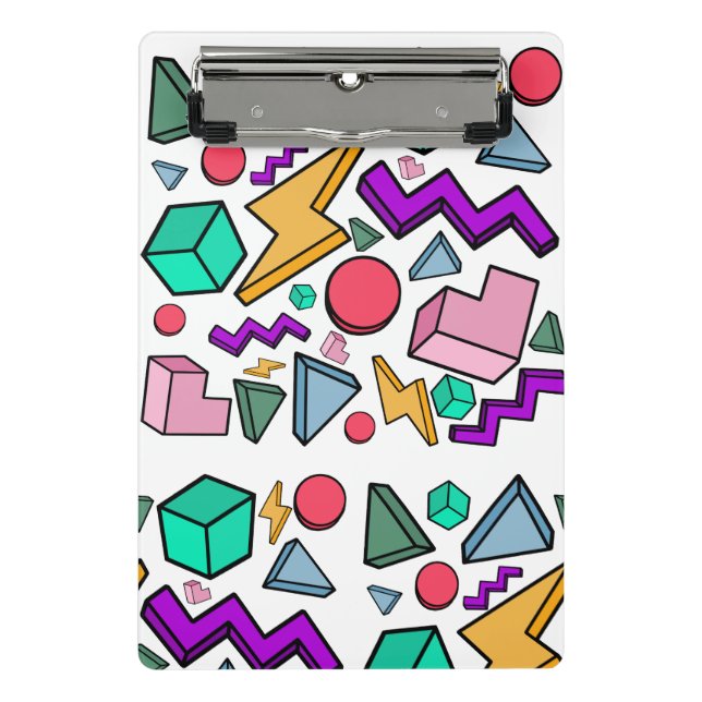 Mini Porte-bloc 80s esthétique Vintage rétro (Devant)