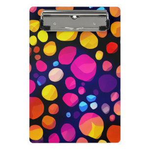 Mini Porte-bloc Abstrait Coloré