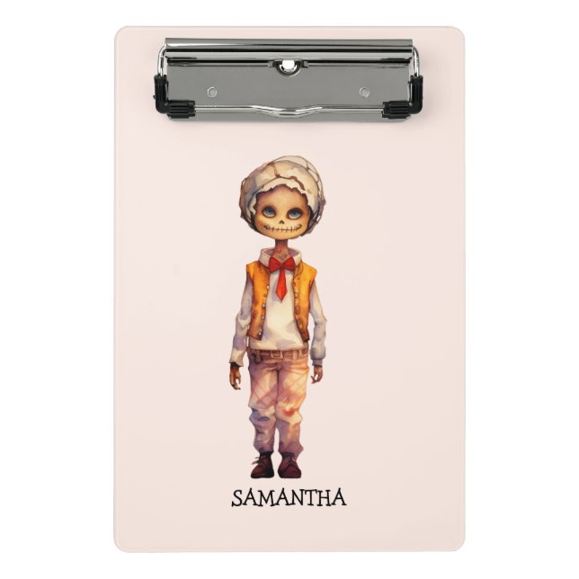 Mini Porte-bloc Adorable Kid Zombie - Jolie Halloween (Devant)