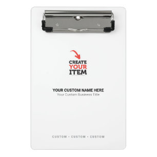 Mini Porte-bloc Ajoutez Votre Logo Papeterie d'entreprise minimali