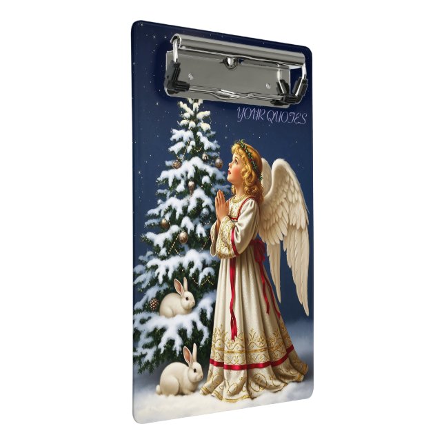 Mini Porte-bloc Angel of Christmas Night – Classical Holiday  (Incliné)