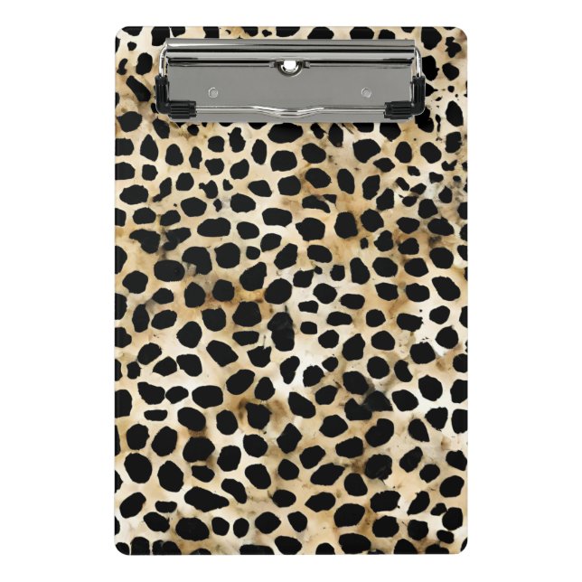 Mini Porte-bloc Animal Print - Mini Clip Board (Devant)