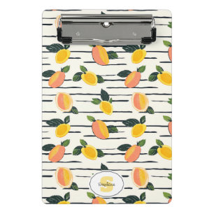 Mini Porte-bloc Aquarelle Mango Motif avec Feuilles verts (2)
