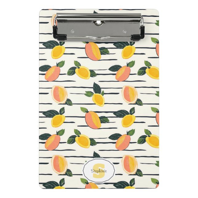 Mini Porte-bloc Aquarelle Mango Motif avec Feuilles verts (2) (Devant)
