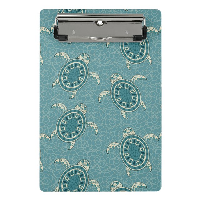 Mini Porte-bloc arrière - plan de tortues (Devant)