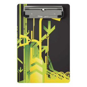 Mini Porte-bloc Arrière - plan tramé technique 4