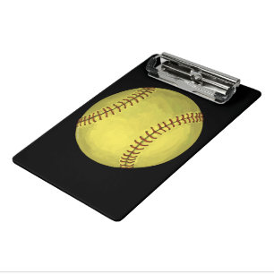 Mini Porte-bloc Art Softball Peint