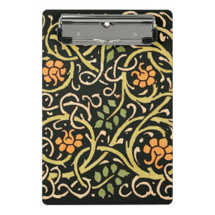 Mini Porte-bloc Arts et artisanat vintage motif floral Roycroft