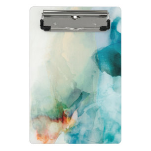 Mini Porte-bloc Aversion - aquarelle bleue