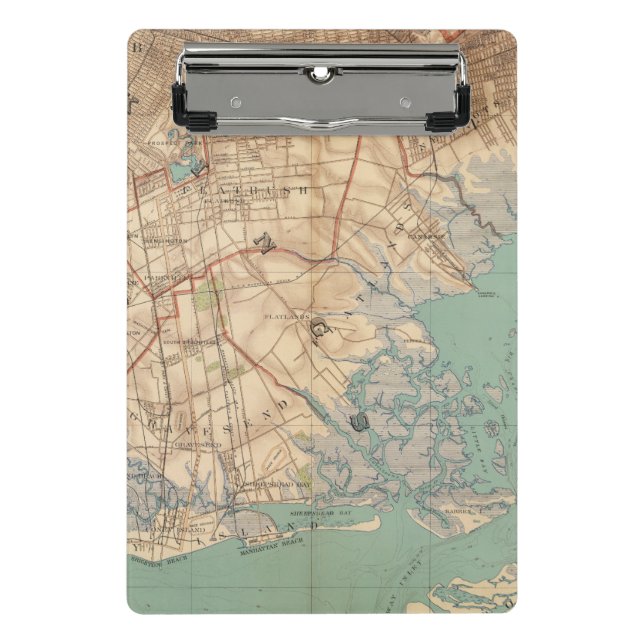 Mini Porte-bloc Baie et Brooklyn de la Jamaïque (Devant)
