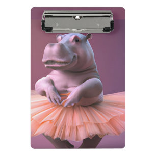 Mini Porte-bloc Ballerina Hippo