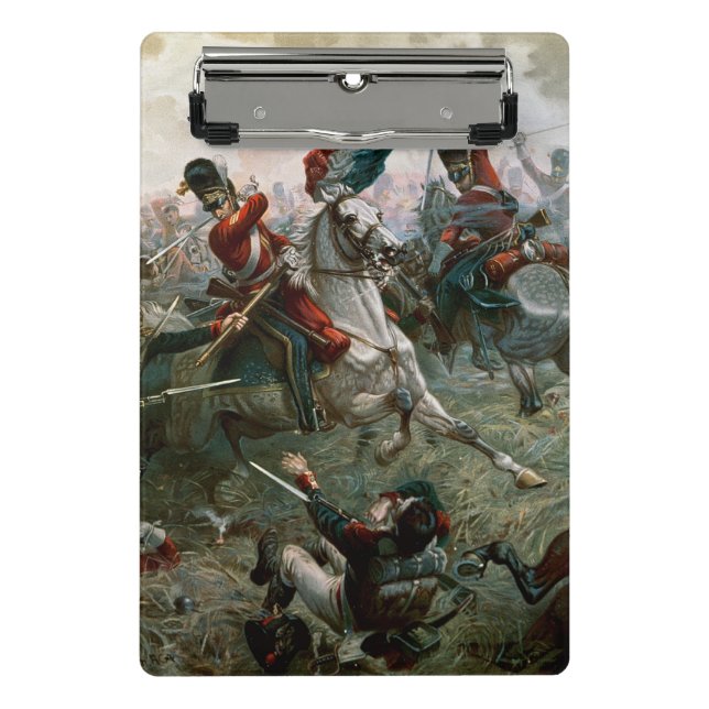 Mini Porte-bloc Bataille de waterloo, le 18 juin 1815, 1898 (Devant)