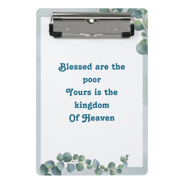 Mini Porte-bloc Béatitudes botaniques (Devant)