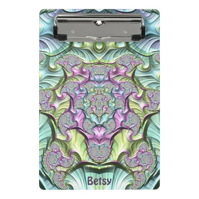 Mini Porte-bloc BETSY ~ Pastel Multicolors ~ WILD (Devant)