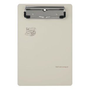 Mini Porte-bloc Bibliothèque Vintage Dark Academia - Ensemble de L