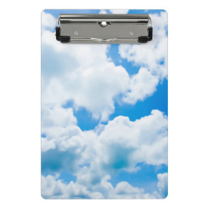 Mini Porte-bloc Blue Heaven Nuages II + votre texte et vos idées