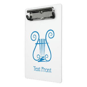 Mini Porte-bloc Blue Lyre