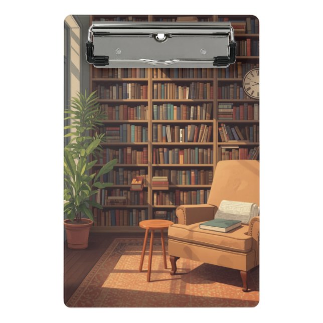 Mini Porte-bloc BookShelf  (Devant)