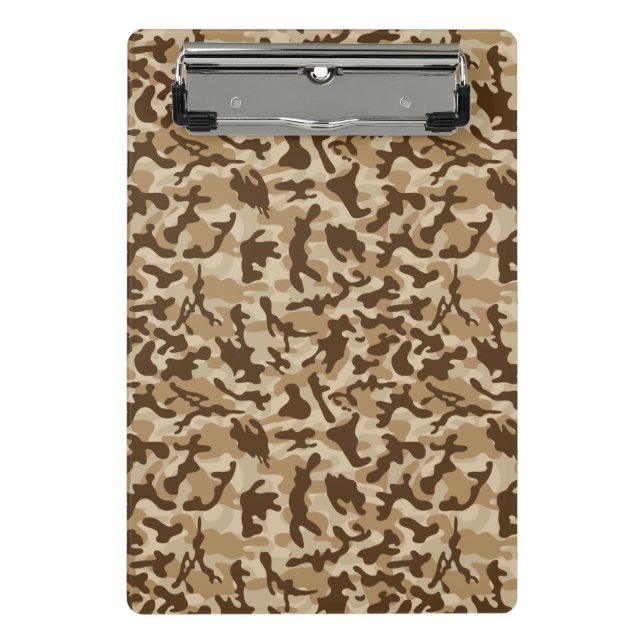 Mini Porte-bloc Camouflage du désert (Devant)
