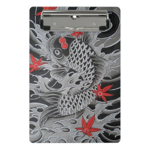 Mini Porte-bloc Carpe Koï Japonaise