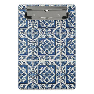 Mini Porte-bloc Carrelage méditerranéen, Portugais, Azulejo, Majol
