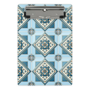 Mini Porte-bloc Carrelage méditerranéen, Portugais, Azulejo, Majol