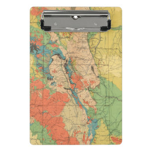 Mini Porte-bloc Carte géologique générale du Colorado