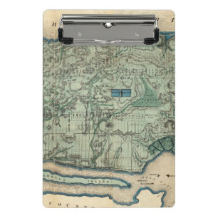Mini Porte-bloc Carte sanitaire et topographique de New York City