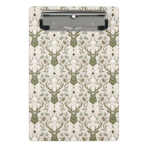 Mini Porte-bloc Cerf Tribal Boho, Rêvant de Cerf