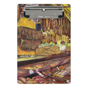 Mini Porte-bloc Cochon, BudapestPeinture originale par Ne bien ass