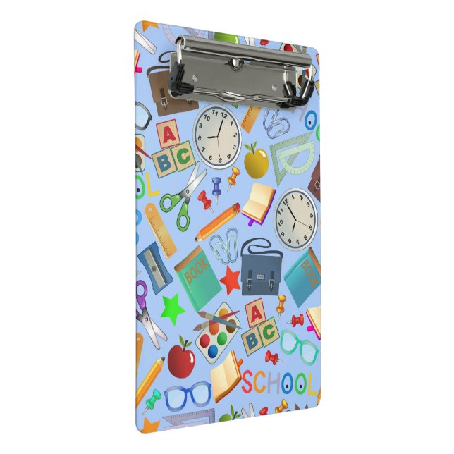 Mini Porte-bloc Collage des fournitures scolaires (Incliné)