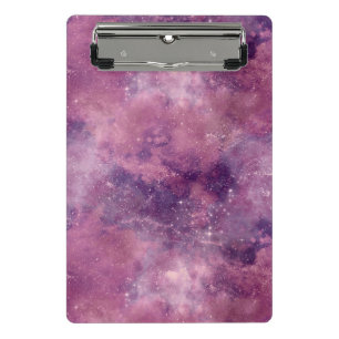 Mini Porte-bloc Conception de la série Galaxie Rose Crépuscule 1