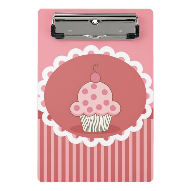 Mini Porte-bloc Conception rose de petit gâteau (Devant)