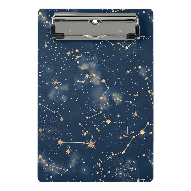 Mini Porte-bloc Constellation céleste - Nuit étoilée (Devant)