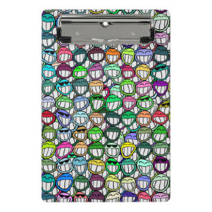 Mini Porte-bloc COOL SOURIRE VISAGES GROUP II + votre idée