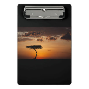 Mini Porte-bloc Coucher de soleil à Masai Mara
